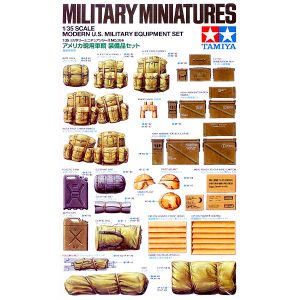 Equipaggiamento Militare USA Moderno per Miniature