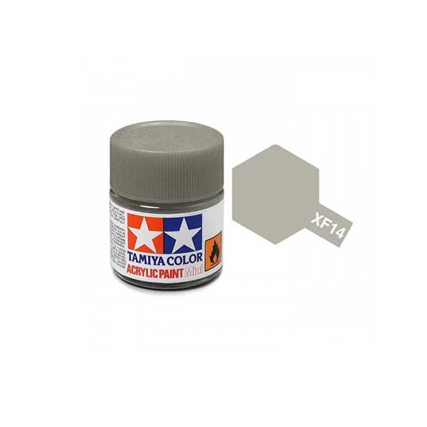 Tamiya Colore Acrilico Opaco XF-25 Light Sea Grey, Flacone 10 Ml, Per Modellismo