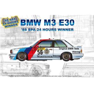 BMW M3 E30 24H SPA '88 Nunu Scala 1:24