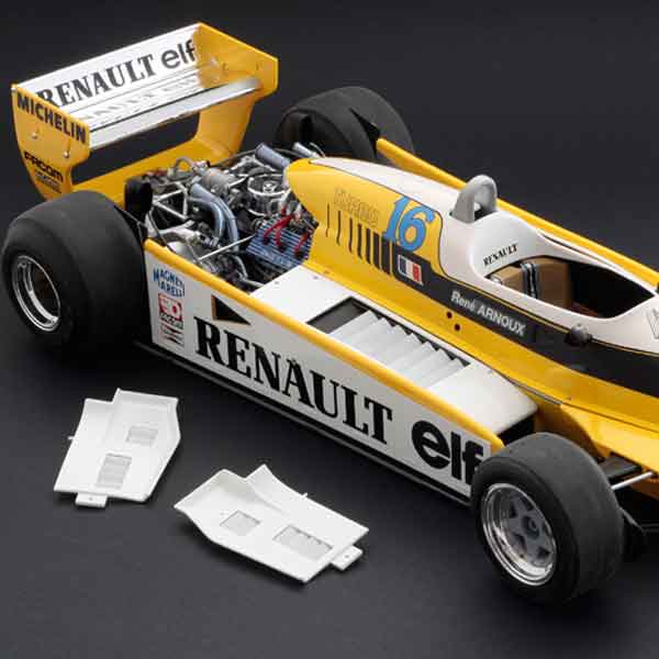 Renault RE 20 Turbo F1 Italeri Scala 1:12