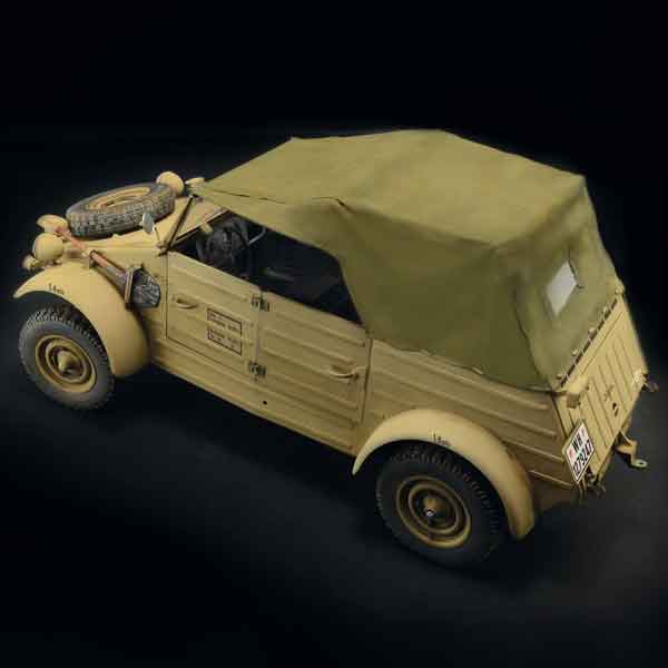 Kdf. 1 Typ 82 Kübelwagen Auto WWII Italeri Scala 1:9