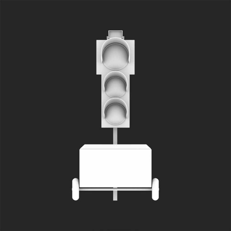 semaforo stradale mobile file stampa 3d
