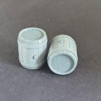 Accessori per diorama modellismo barile in legno in resina