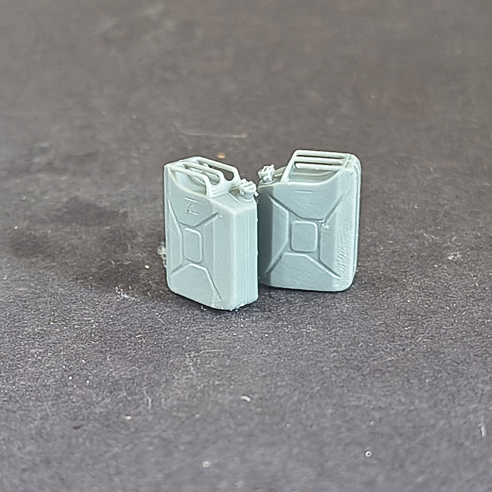 Accessori per diorama modellismo taniche benzina ww2