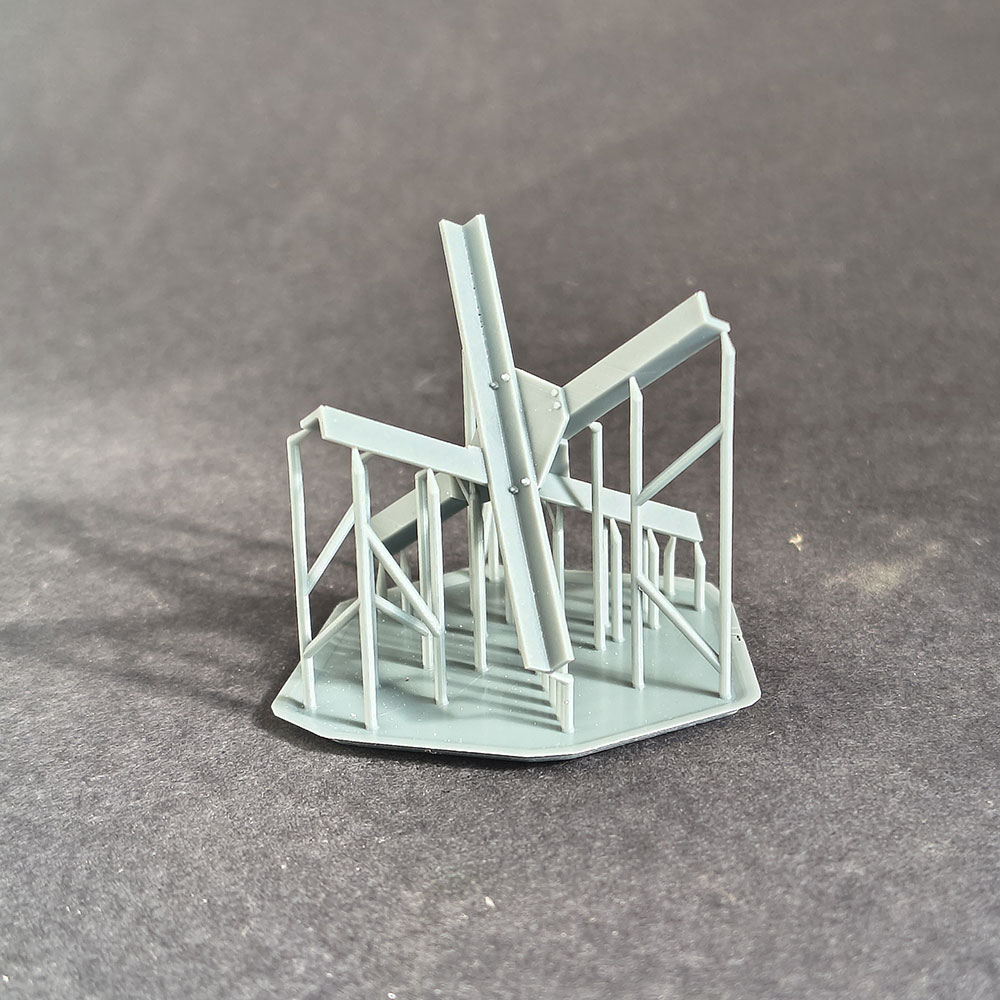 Ostacoli anticarro per diorama modellismo seconda guerra mondiale