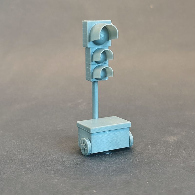 Accessori per diorama per cantiere stradale semaforo mobile